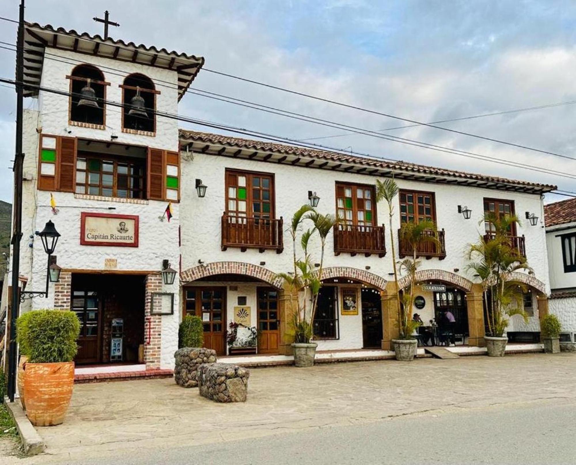 Hotel Capitan Ricaurte Villa de Leyva Luaran gambar